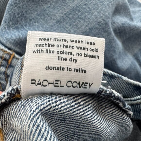 Rachel Comey Cropped Jeans with Frayed Hem, size 4 - Picture 5 of 6